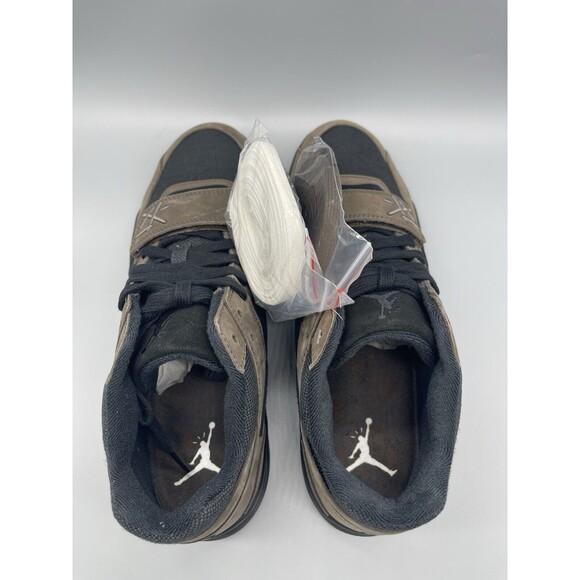 Travis Scott x Jordan Jumpman Jack\'Dark Mocha\'W Tote New Box Size 13M FZ8117-204 main image 6